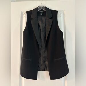 Forever 21 sleeveless blazer vest